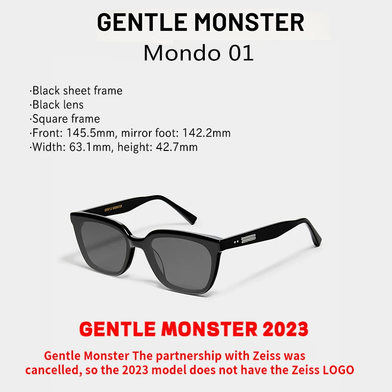 2023 Fashion Korea Gentle Monster Fashion Sunglasses New Style