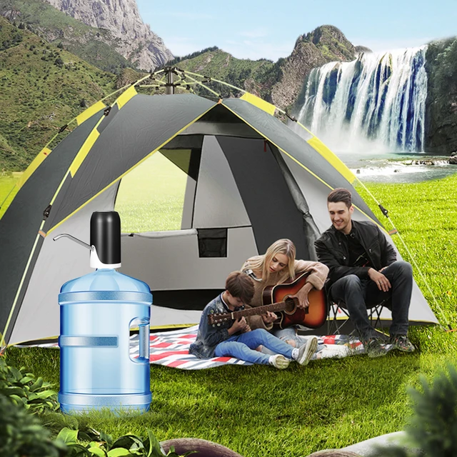 Electric Drinking Water Pump Portable USB Automatic Water Dispenser Intelligent Water-suction Device with Indicator Light 3