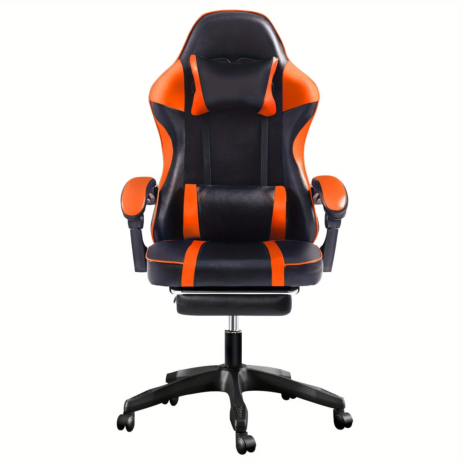 

Video Game Chair for Adults, Computer Chair Gaming Chairs for Kids, Adjustable Lumbar Pillow Headrest Office Desk Chair Gamer Ch