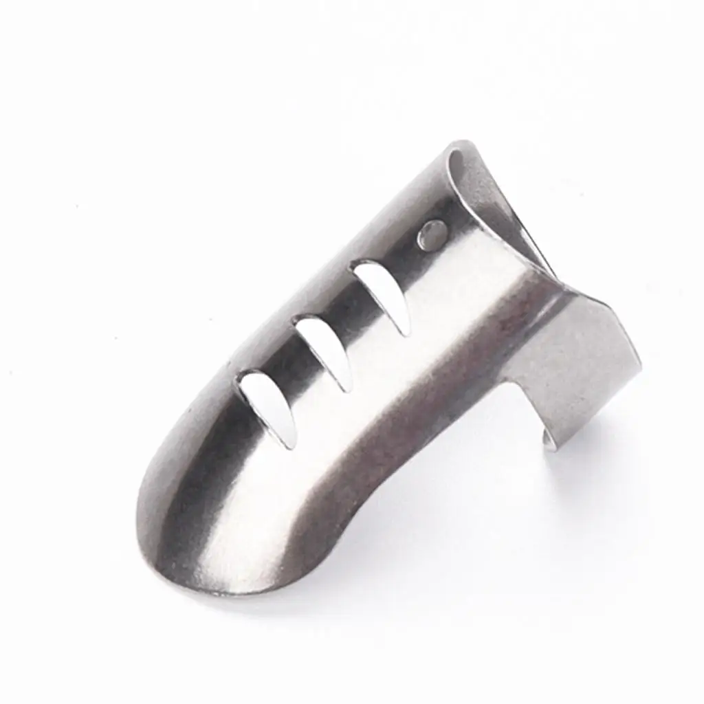 4 PCS Stainless Steel Cooking Knife Slice Chop Finger Hand Protector Kitchen