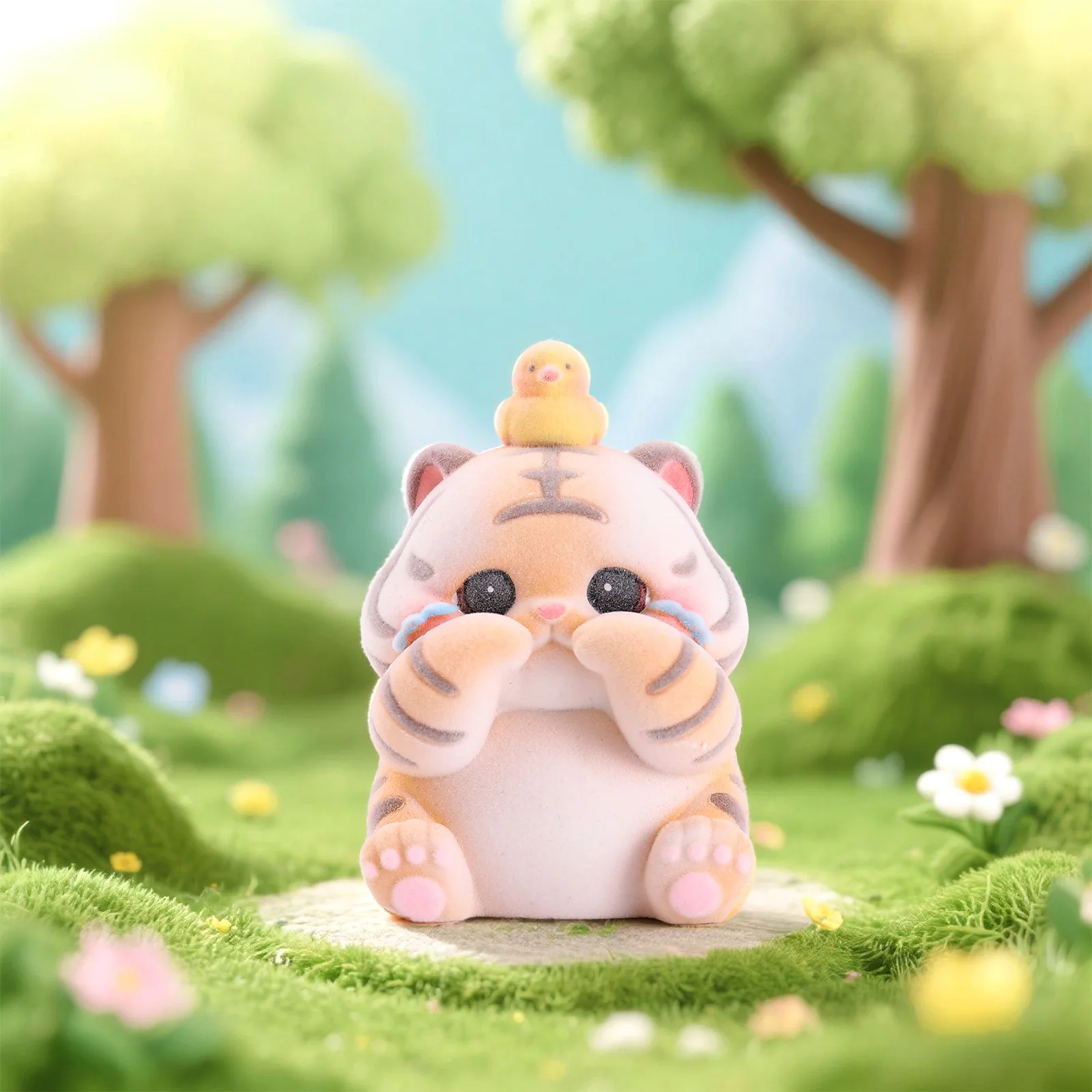 New Silly Tiger Cartoon Figurine Blind Box Trendy Desktop Decoration Toy Collectible Wholesale Handmade Customizable Gift