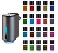 Car air freshener, three strengths adjustable, car aromatherapy machine, portable freshener perfume fragrance