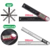 2-in-1 Digital Angle Meter Inclinometer 360 Degree Electronic Angle Ruler Goniometer High Accuracy Angle Finder for Woodworking 1