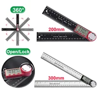 2-in-1 Digital Angle Meter Inclinometer 360 Degree Electronic Angle Ruler Goniometer High Accuracy Angle Finder for Woodworking 1