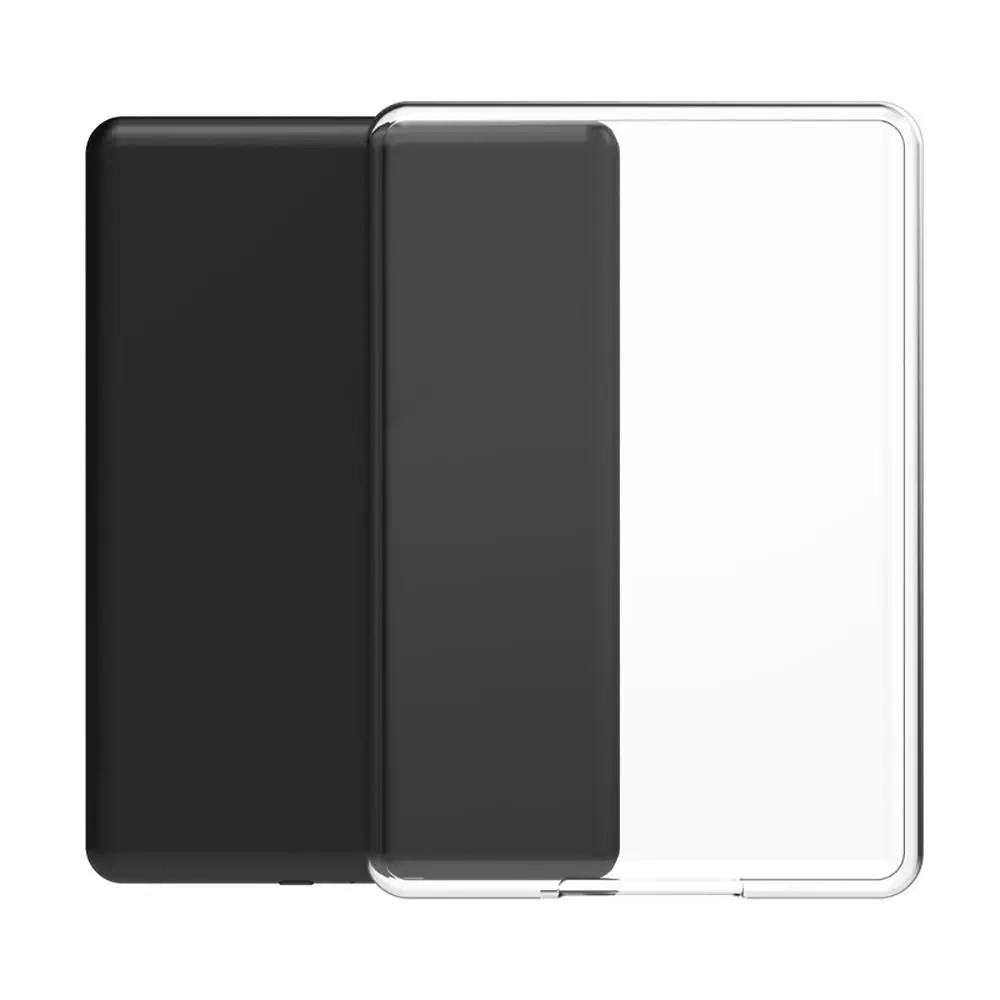 Transparent Shockproof Anti-Fingerprint E-book Reader Case - Durable TPU Cover