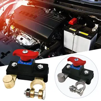 Car Battery Disconnect Switch 12V/24V ﻿Anti-Power Off Leakage Circuit Breaker Manual Automatic Protector Universal Auto Parts 1