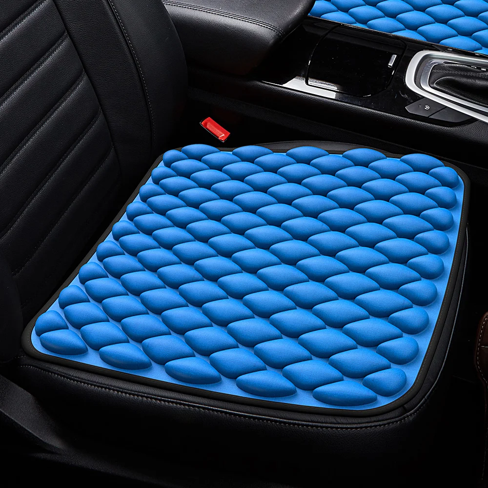 Car Seat Cover Cushion Cooling Pad Summer Inflatable Driver Single Protector Mat Non slip Design