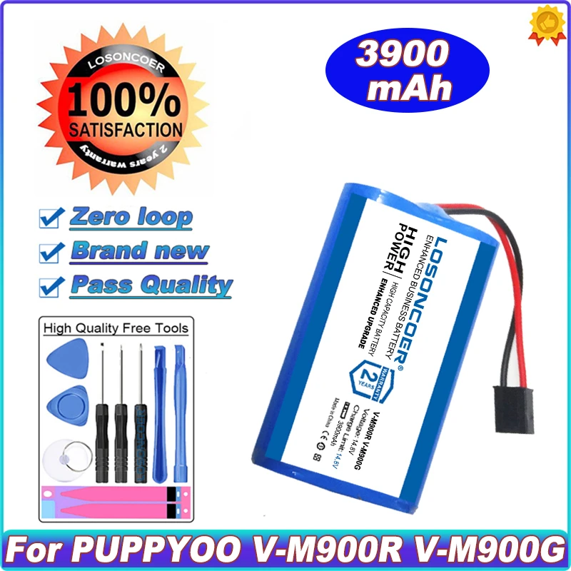 

Аккумулятор LOSONCOER 3900 мАч для пылесоса