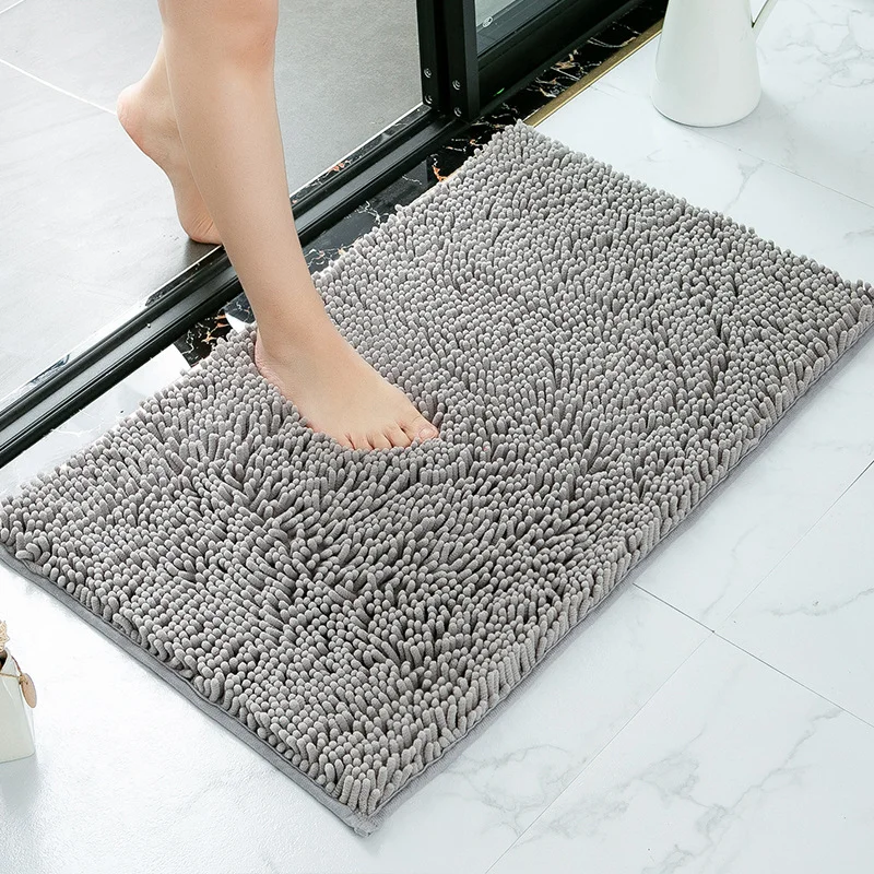 Juego De Alfombrillas De Baño 3 Piezas De Microfibra, Alfombra De