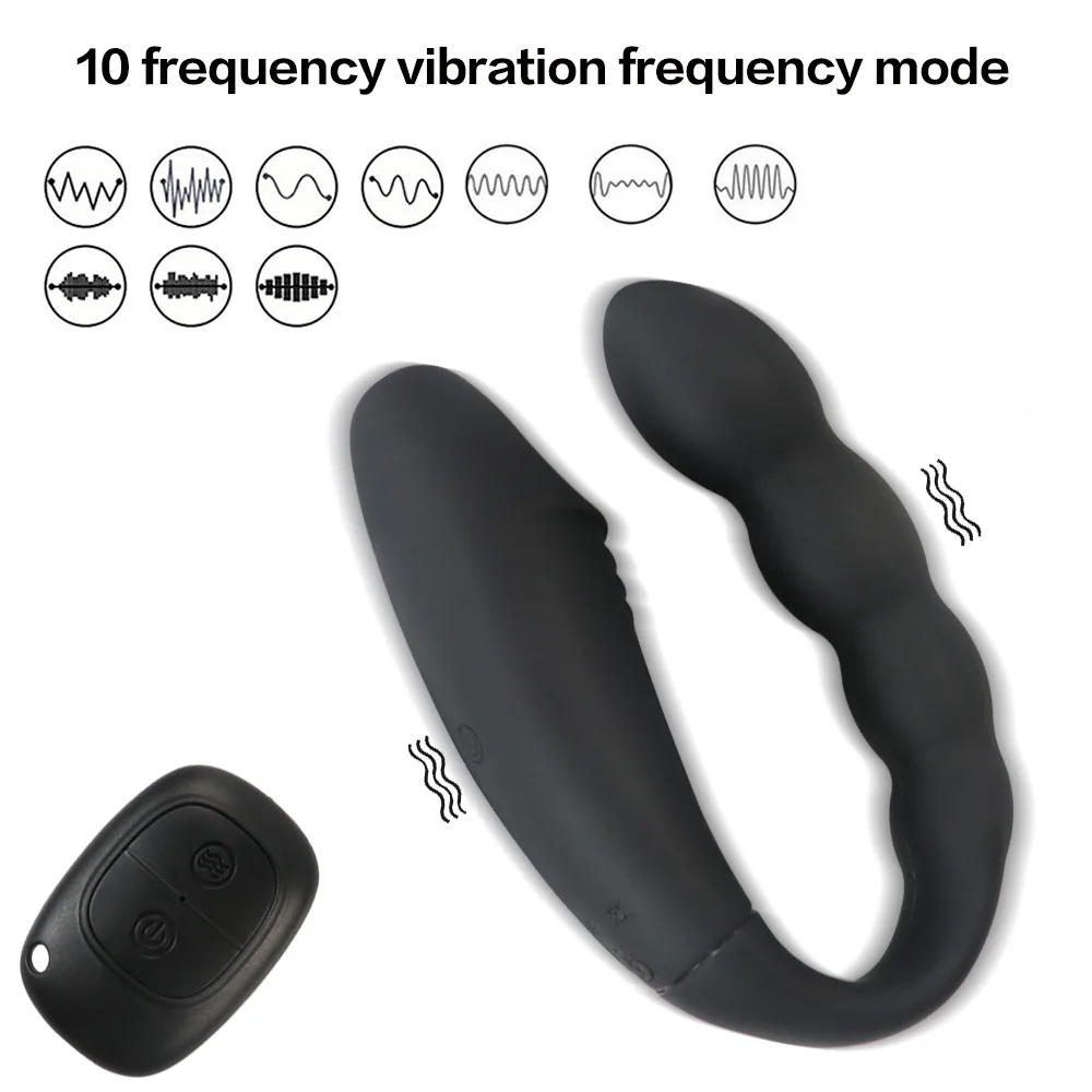 ODM Double Headed Dildo Vibrators Anal Butt Plug U-shaped Sex Toys for Women Penis G Spot Vaginal Clit Anus Massage Wireless Control S9331c621d278450b977e46c968c57b176