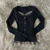 Y2K Korean Aesthetic Women's Autumn Winter Cardigan Sweater Casual Slim Chic Solid Color Knit Pullover Harajuku Retro Streetwear 1