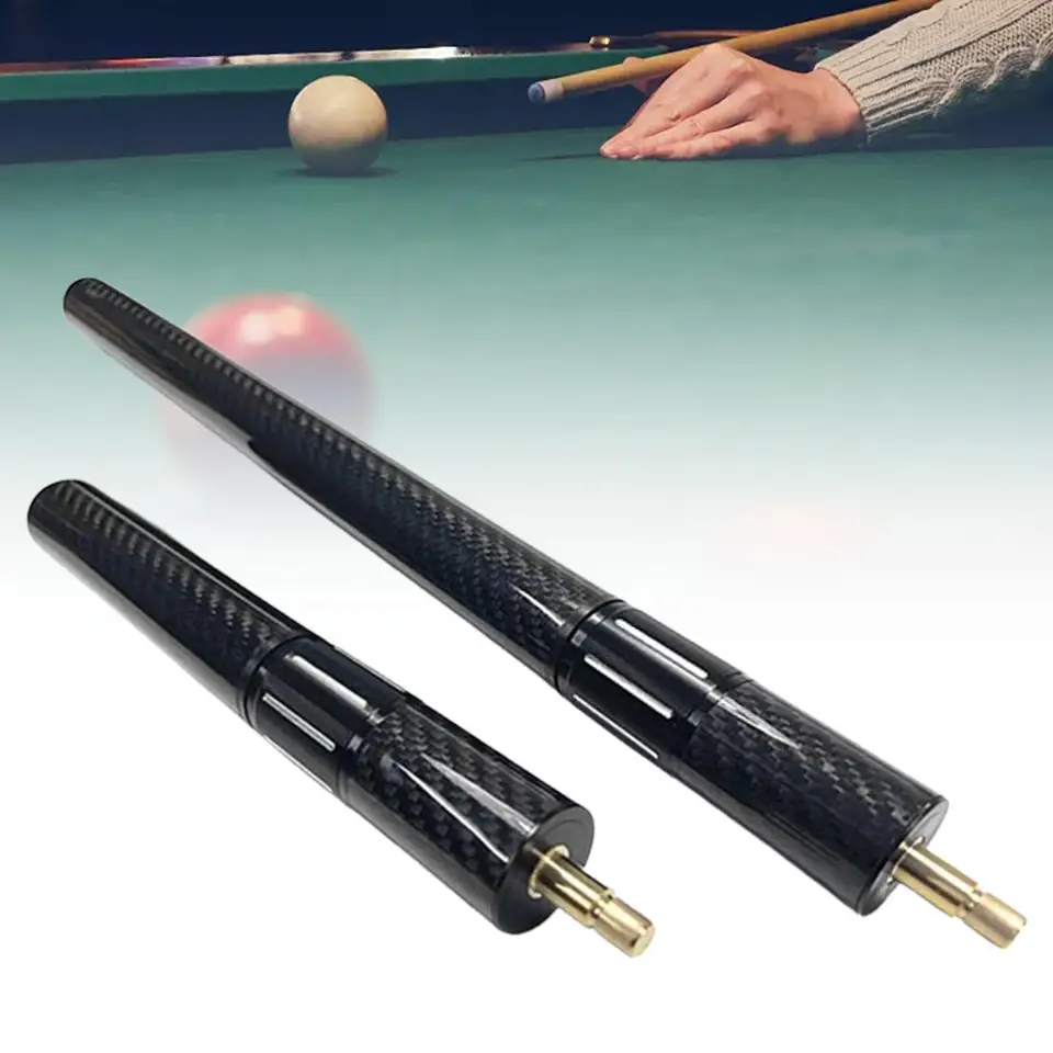 Extension De Queue De Billard 20 Cm – Aluminium Noir – Accessoire Neuf