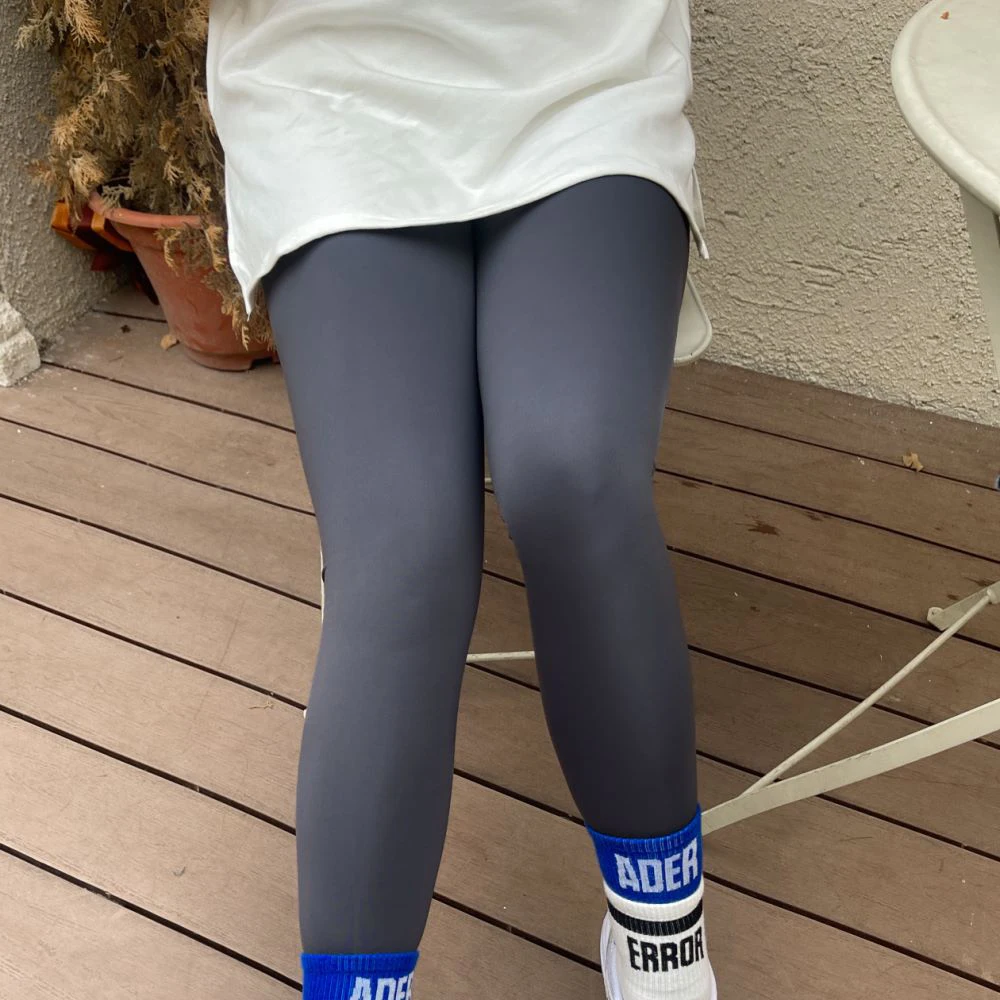 Women's Bamboo Legs High Waist Leggings, Female Slim Stretch Shark Pants, Good Quality, Plus Size, Fall, 2024, N8314