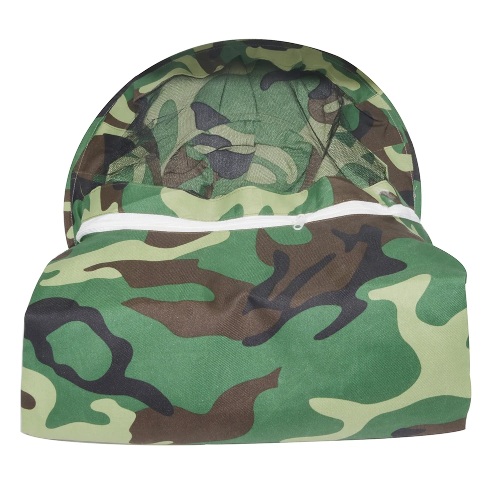 Summer Camouflage Beekeeping Hat Beekeeper Beekeeping Clothes Bee Sting Protection Clothing Hood Tools Height 178cm