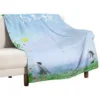Hometown Cha Cha Cha Kdrama - Kim Seon Ho Throw Blanket Soft Big Blanket Polar blanket 1