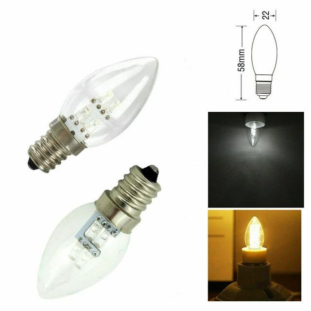 E14 15W Salt Lamp Globe Light Refrigerator Light Bulb Replacement