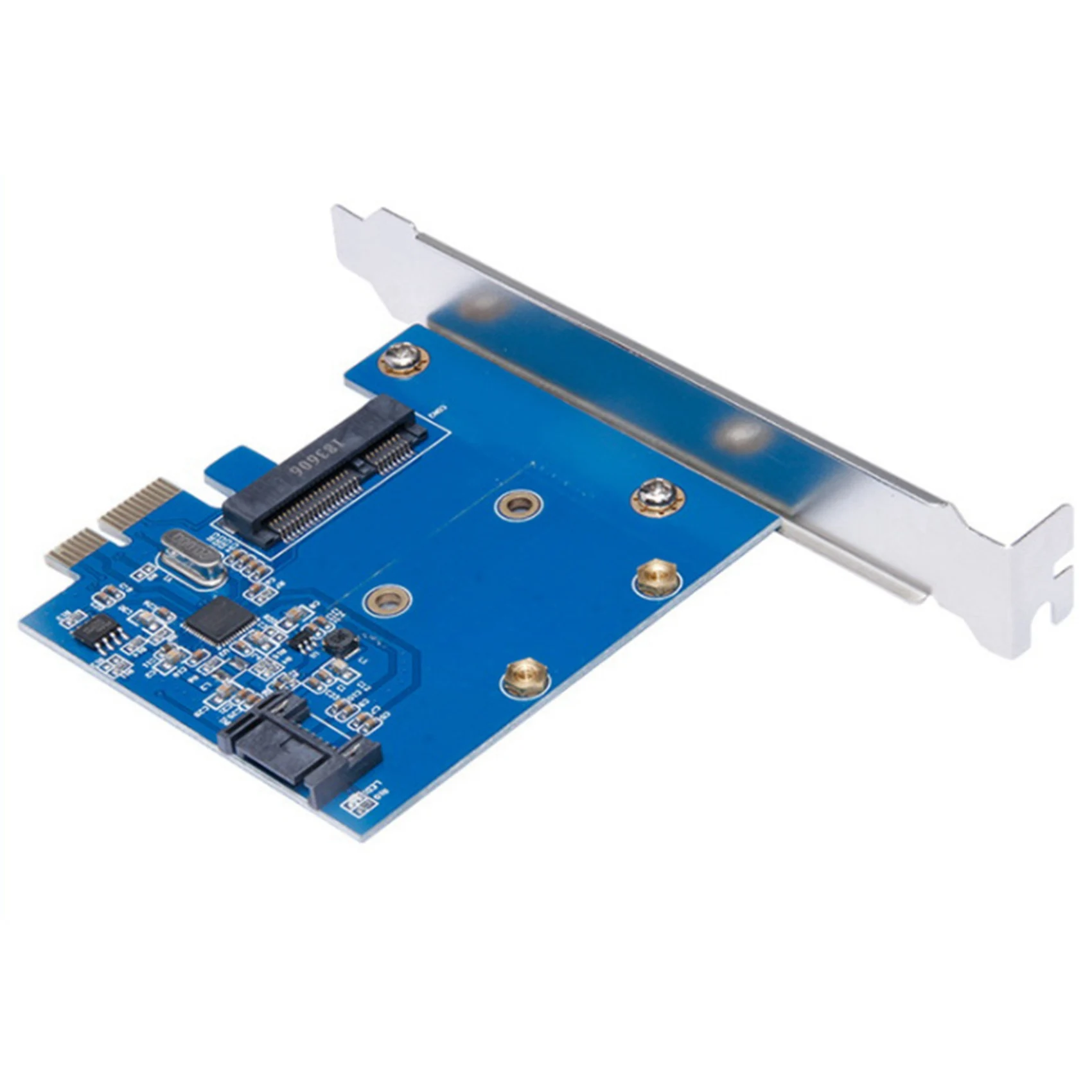 PCI-E 확장 카드, MSATA 어댑터 카드, 하드 디스크 어댑터 카드, MSATA + SATA3.0, ASM1061