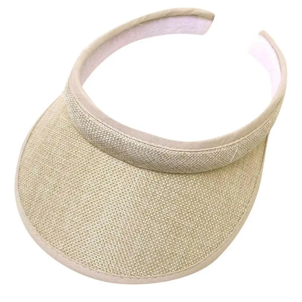 Unisex-Sonnenhut aus Baumwollleinen für Frühling und Sommer, leerer Zylinder für Männer/Frauen, atmungsaktiver Eltern-Kind-passender Sonnenschutz – Detail 26
