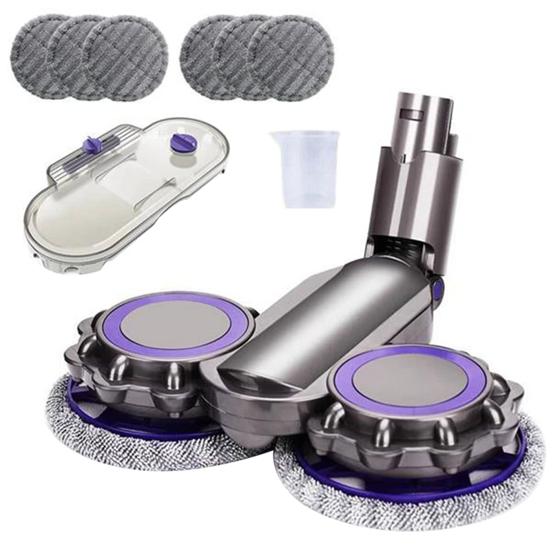 Promoção Elétrica Molhado Seco Esfregando Água Mop Cabeça Acessório Compatível para Dyson Aspirador v6 Dc58 Dc59 Dc62 Modelo