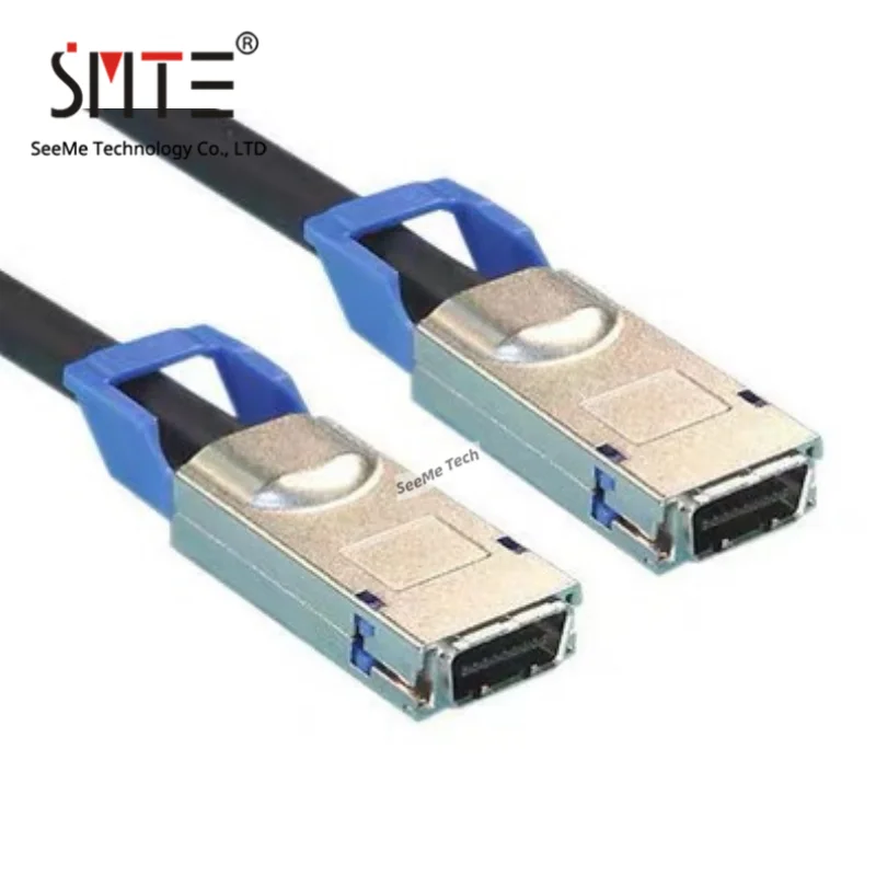 cable-connecte-infiniband-sas-sff-8470-a-sff-8470-cx4-10g-2-metres-cable-connecte