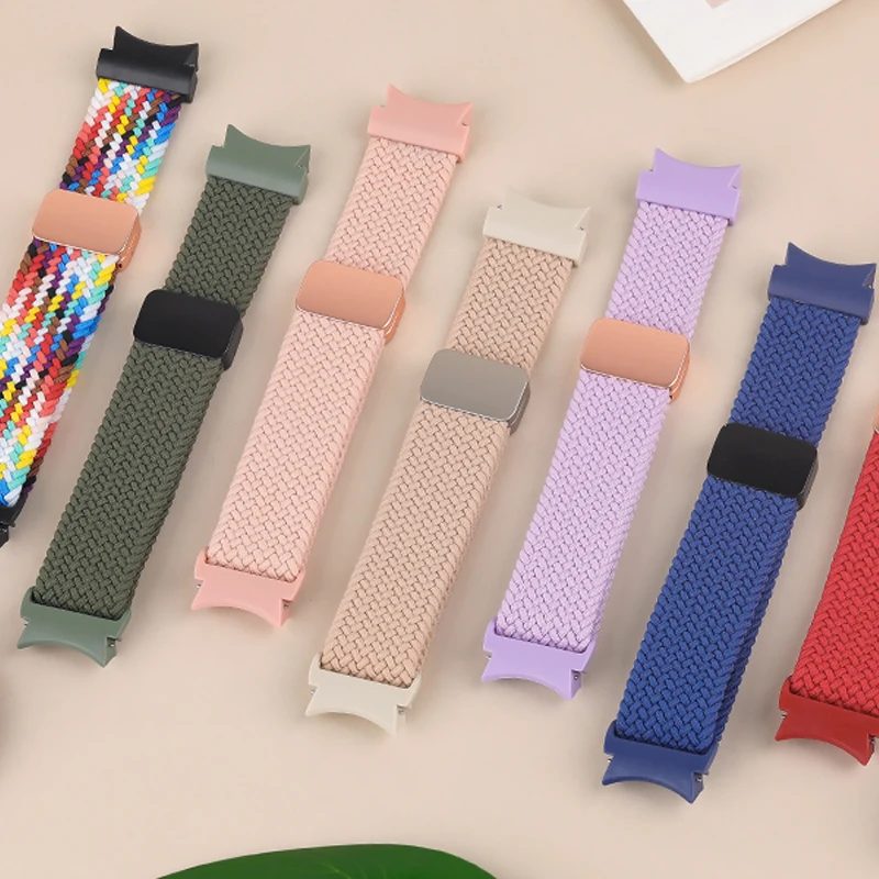 Magnetic Braided Nylon Strap - Premium No-Gap Design