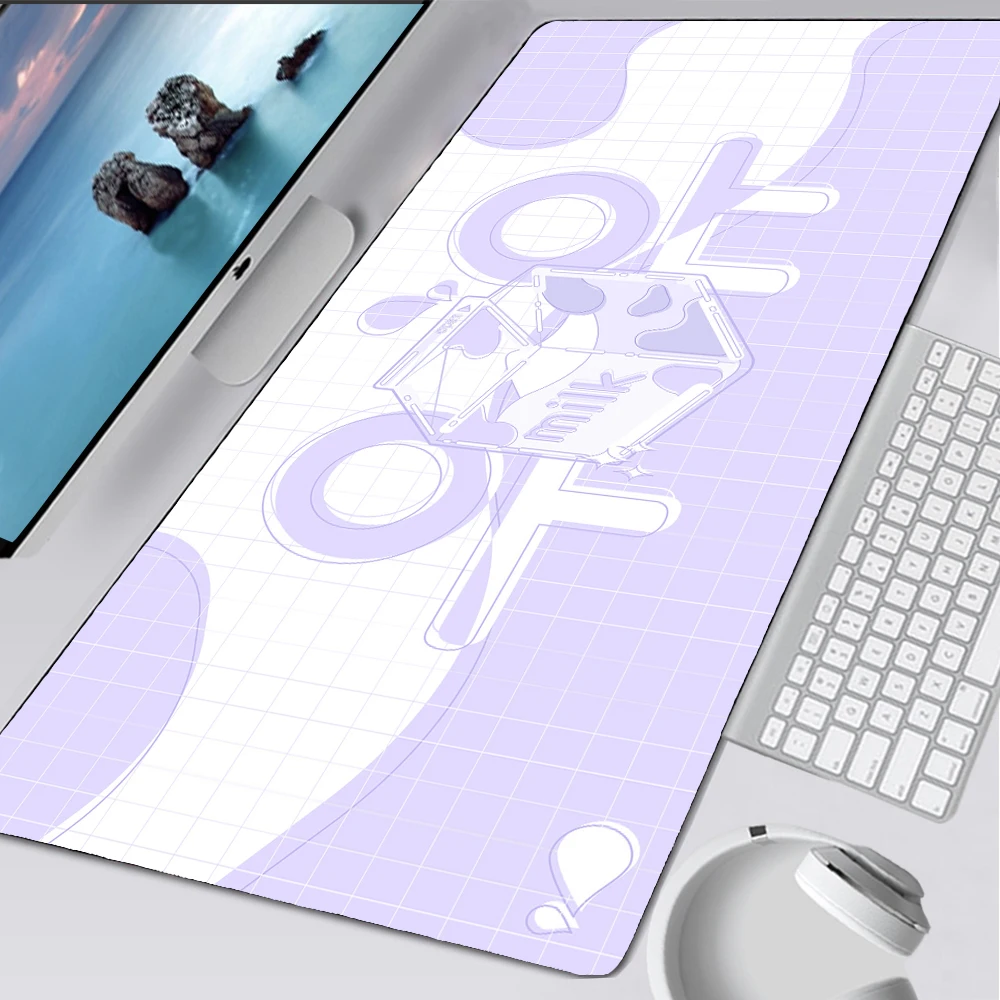 Japão Kawaii Deskmat Rubrehose Mouse Pad Jogos Grande Mousepad Japão Anime Mouse Esteiras Escritório Tapete Acessórios do Jogo Playmat - Imagem 4