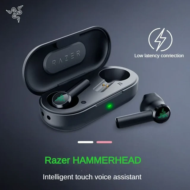 Razer HAMMERHEAD True Wireless Earbuds Bluetooth 5.0 Earphones E-sports  Waterproof Mobile Game TWS Sports Headset Wiht Mic - AliExpress