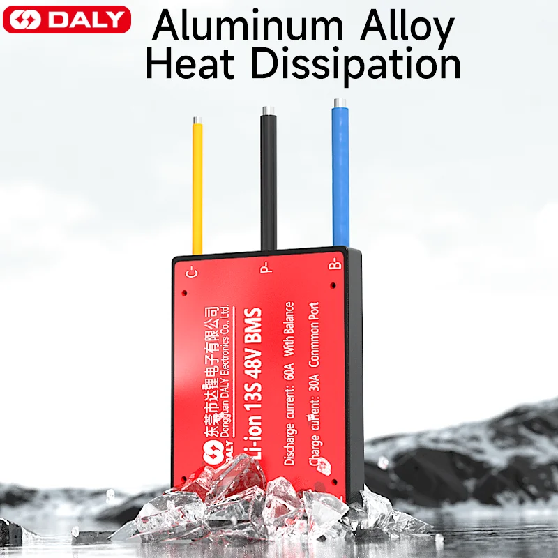 Фото Балансировочная плата Daly Bms Li-Ion LiFePO4 BMS 3S 4S 5S 6S 7S 10S 12S 13S 14S 15S 16S 20S 24S 12V 24v 40A 36v 48v 60v аккумулятор 18650 №2