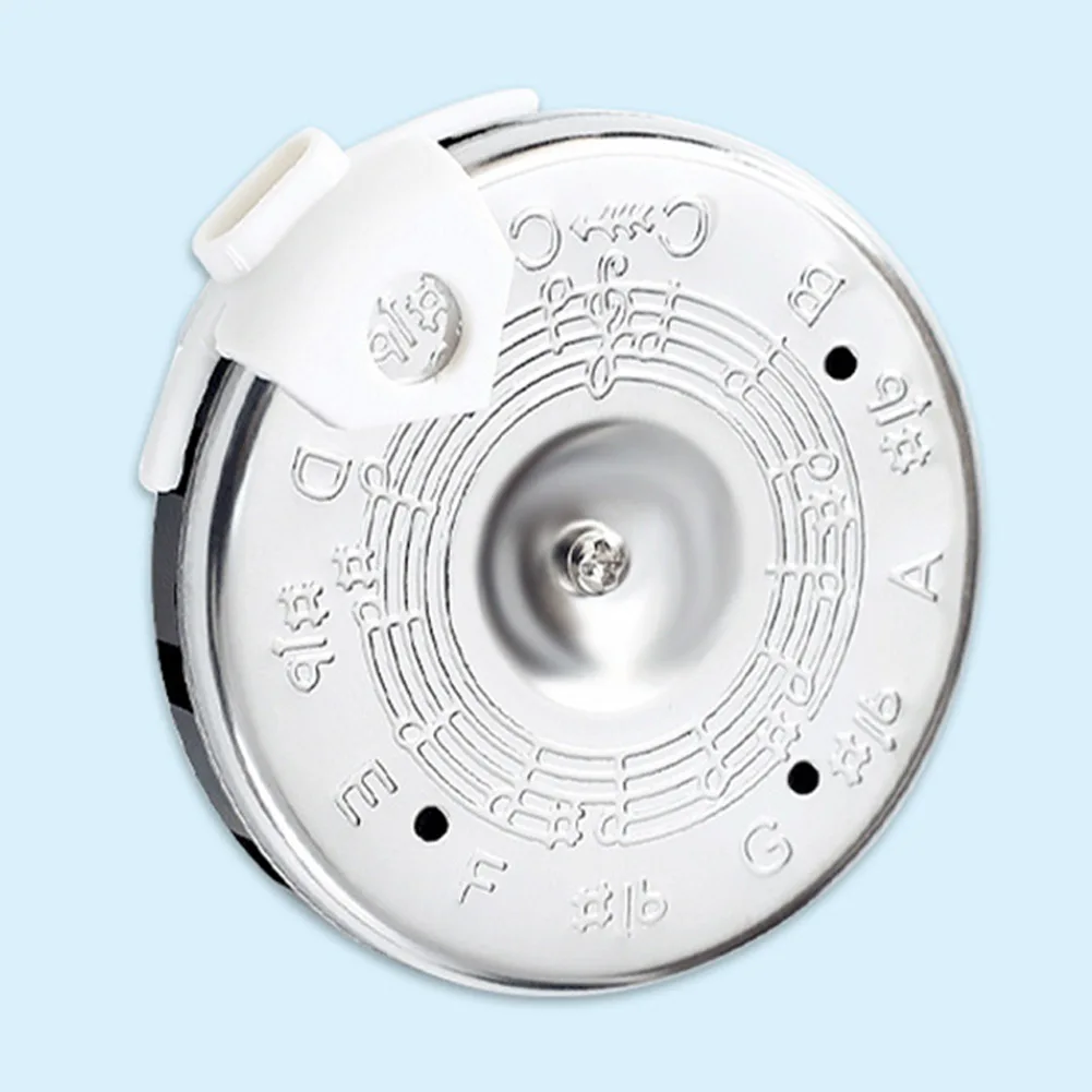 Instrument Pitch Pie Tuning Ukulele 2.8 * 2.6 * 0.4in Acoustic Guitar C-C Pipe Cello Correcting Pitch Mandolin