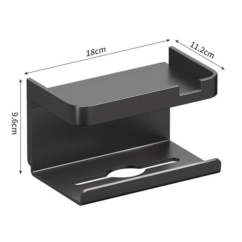 Non Perforated Toilet Paper Box Tissue Storage Rack Draw Wall Mounted