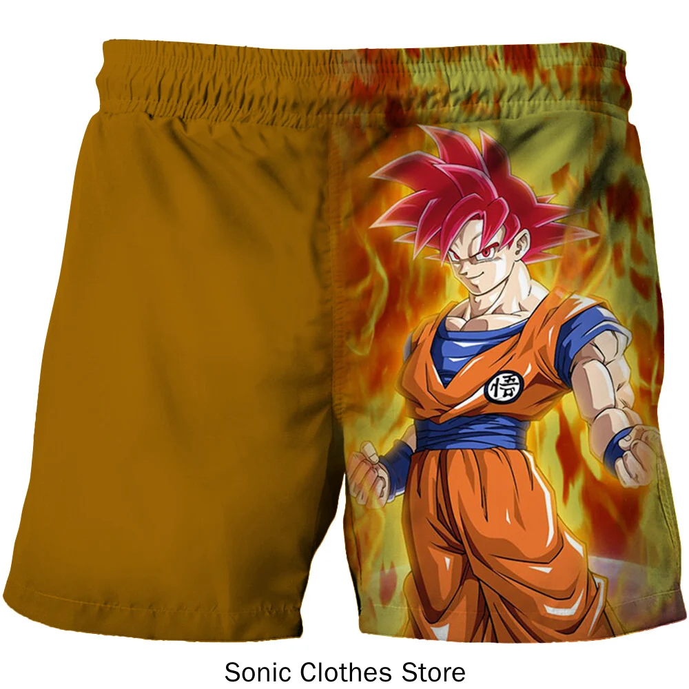 Conjunto Desenho Animado Dragon Ball Sonic Infantil Camiseta E Short Menino