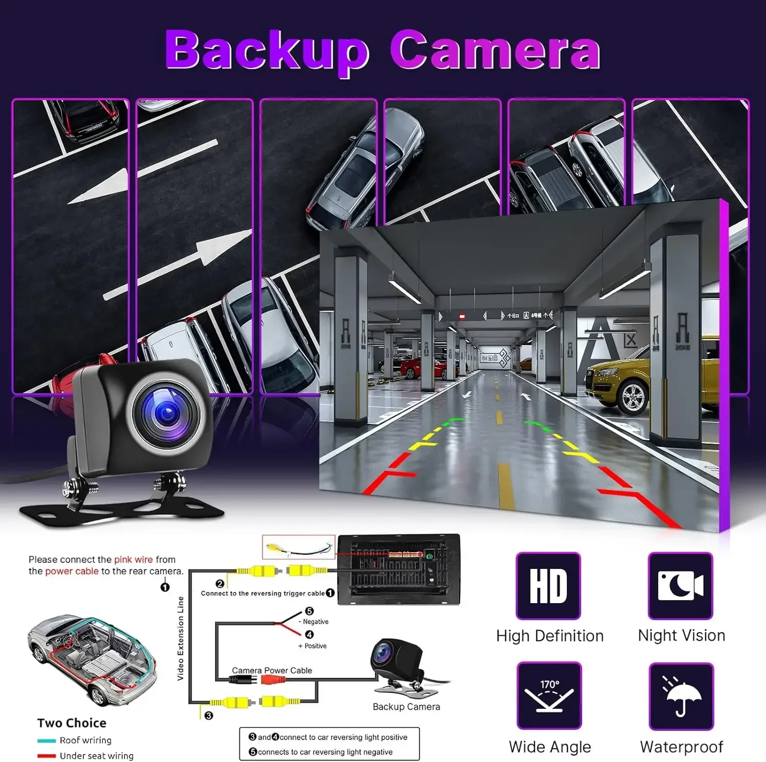 Carplay GPS Multimedia Stereo Wifi 10In 2din Touch Screen