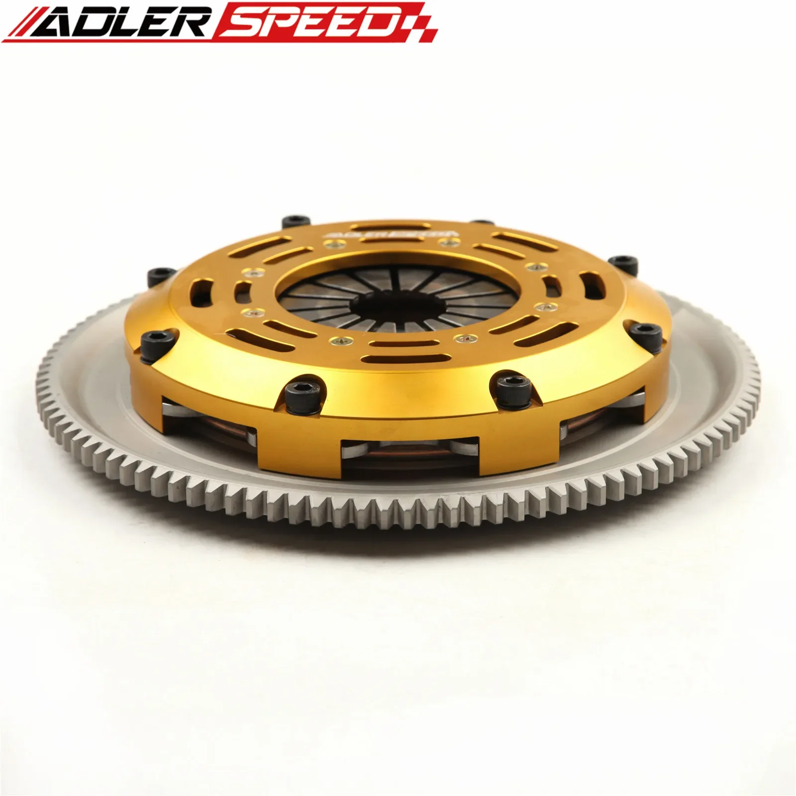 ADLERSPEED 7.25인치 185mm 레이싱/스프링 클러치 싱글/트윈/트리플 디스크 클러치 키트+플라이휠 (92-05 혼다 시빅 D15 D16 D17 용)