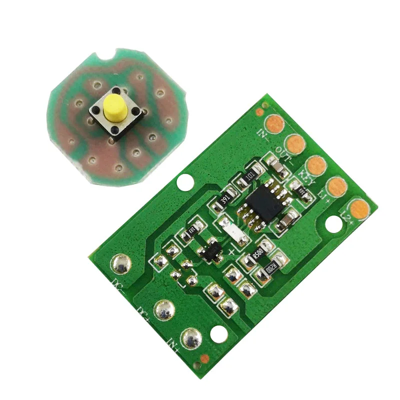 Flashlight Driver Board JYL-8813 T6 / U2 / L2 Glare Light Control 3 Function 5 Function Gear Electric