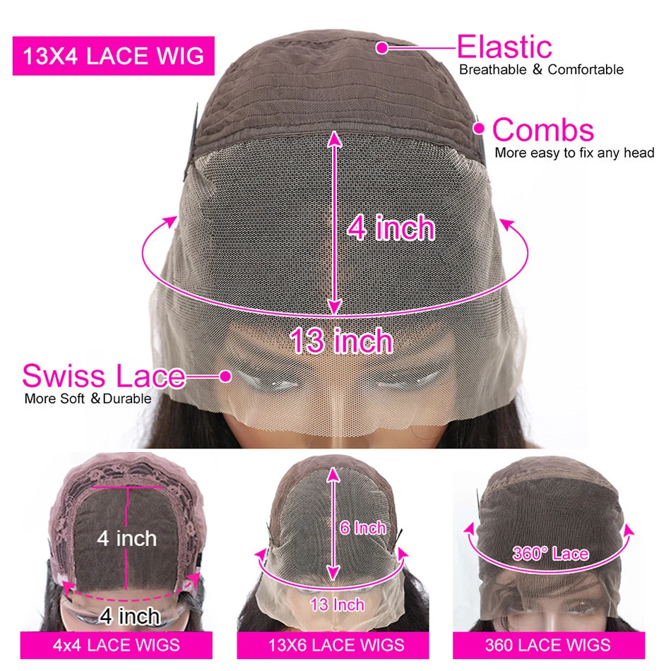 Highlight Wig Human Hair Wigs Bone Straight 13x6 HD Lace Frontal Wigs 100% Human Hair Ombre Honey Blonde 13x4 HD Lace Front Wig - Image 5