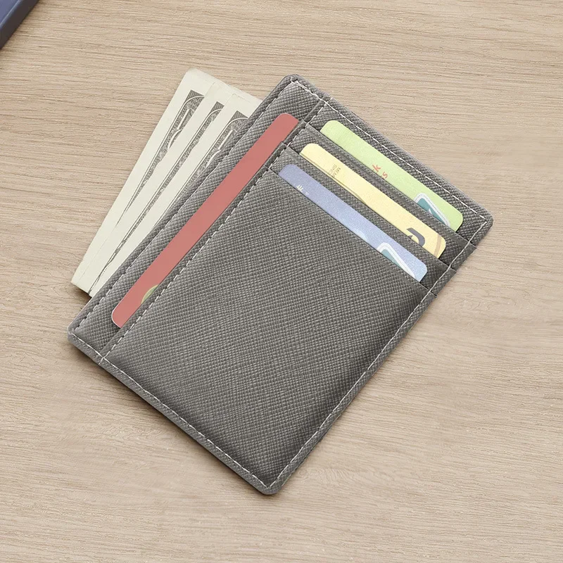  가죽 RFID 차단 카드홀더, 멀티 슬롯 크로스 바디 디자인, 비자성 ID 카드 지갑, 폭발적인 스타일 크로스 바디 사용