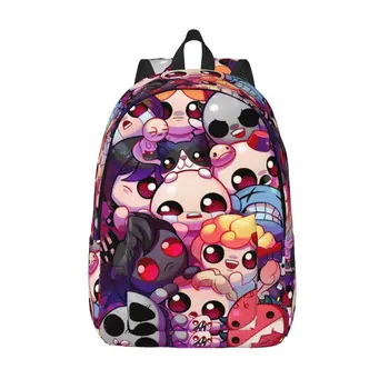 The Binding Of Isaac Cartoon Backpack Men Women Casual Student Hiking Travel Daypack Video Game Laptop Canvas Bags with Pocket 1