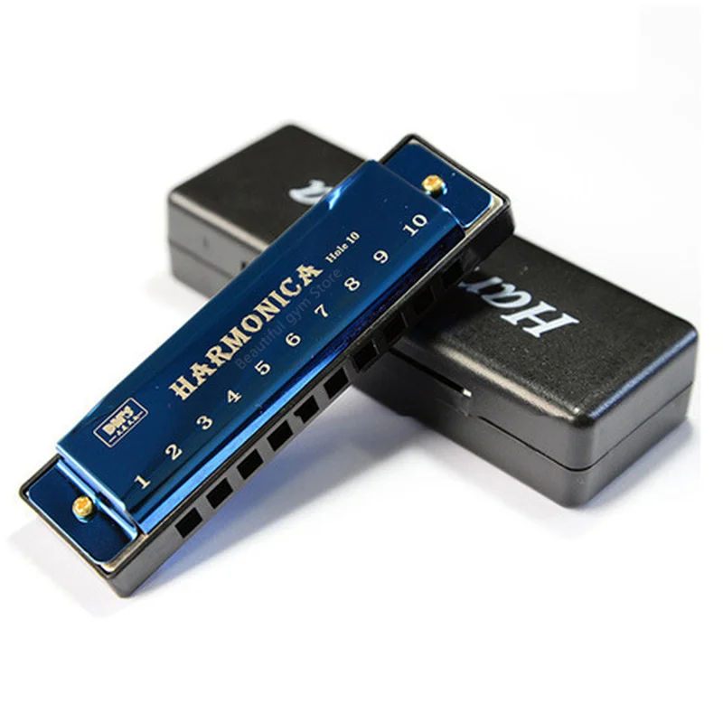 Professional 10 Hole Harmonica Mouth Metal Organ for Beginners musical instruments harmonica harp harmonium blues clues diatonic harmonica chromatic harmonica kids harmonica mouth harp