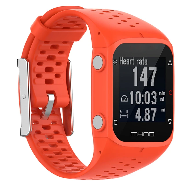 Correa de silicona para reloj Polar M430 M400, pulsera deportiva con GPS,  colorida, resistente al agua, nueva - AliExpress