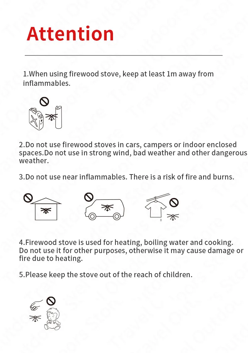 Ultimate Titanium Camping Wood Stove Ultralight Fast Cooking