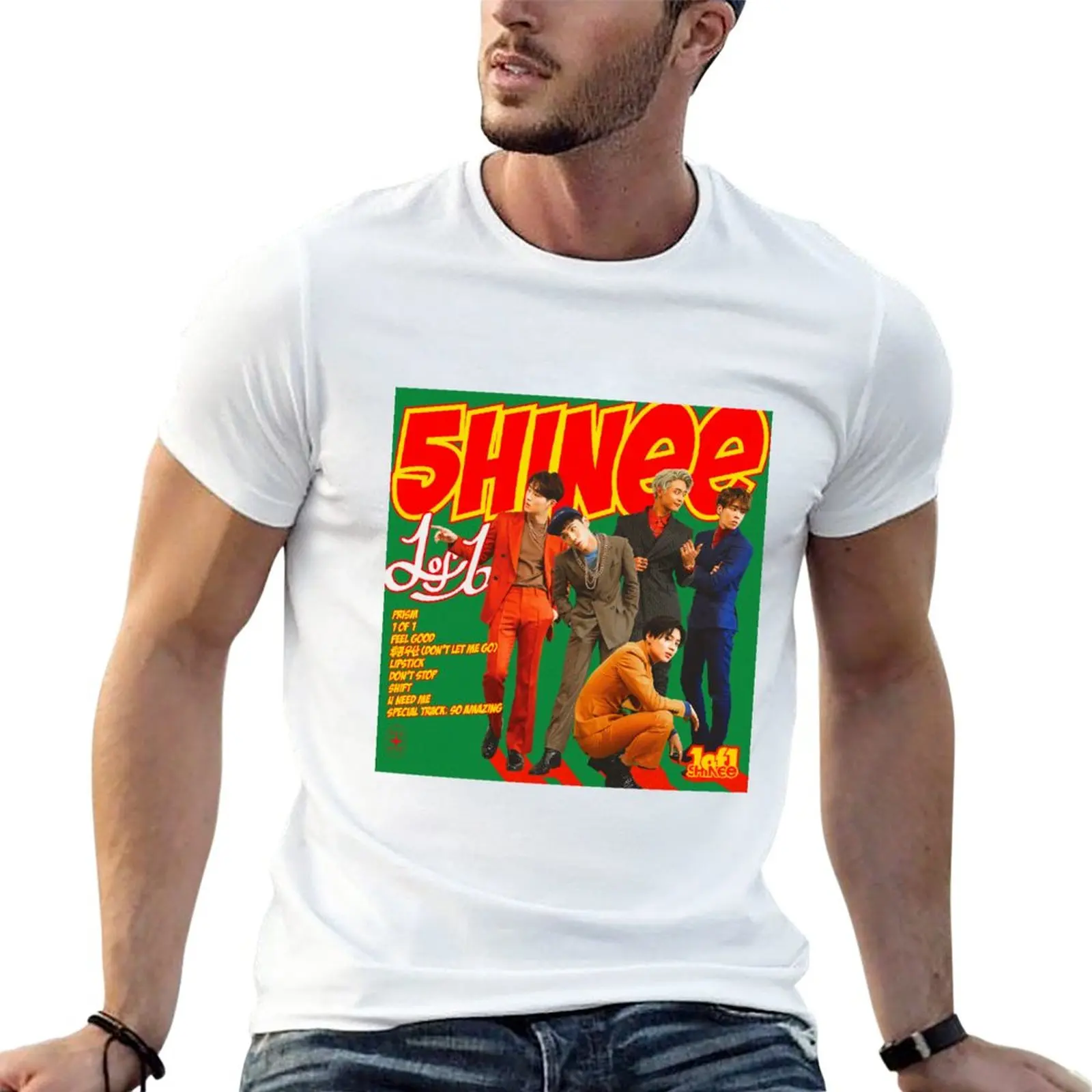 

New SHINee 1 OF 1 T-Shirt Aesthetic clothing funny t shirts men t shirts