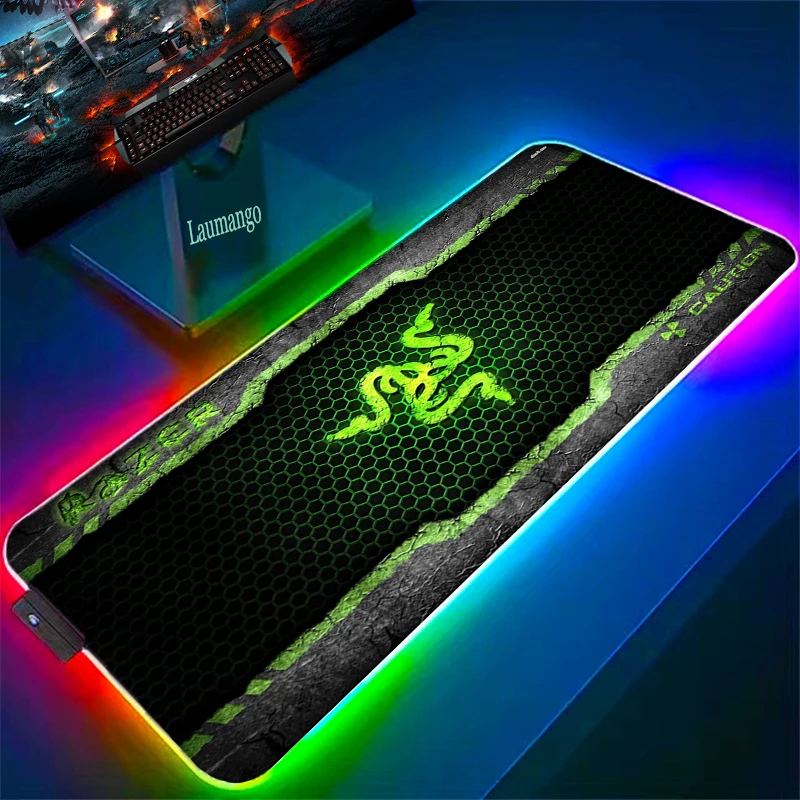 Razer Xxl Mouse Pad 900×400 Desk Mat Deskmat Mousepad Rgb Cheap Pc