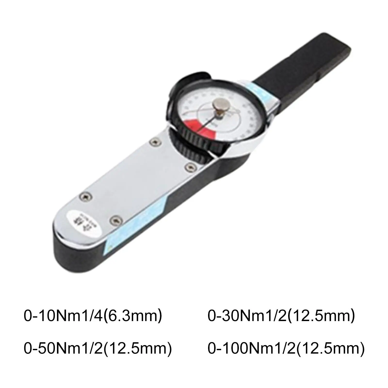 

Professional Dial Wrench 1/2-Inch 3/8-Inch Drive Dual Scale Dial Wrench for Automotive Nucleanr
