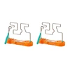 2X Bump Maze Toy Electric Dont Buzz The Wire Game Classic Tabletop Puzzle Game Retro Toys For Family Gathering, Orange 1