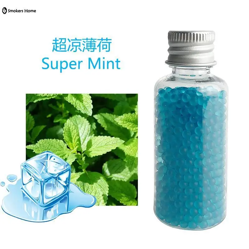 Portable Mini Box of 2000 Bursting Flavor Capsules for Cigarettes – Mixed Mint and Fruit