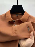 Marque haut de gamme 100% coton manches courtes polo shirt hommes été mode Designer nouveau poney broderie Casual t - shirt mode hommes 4