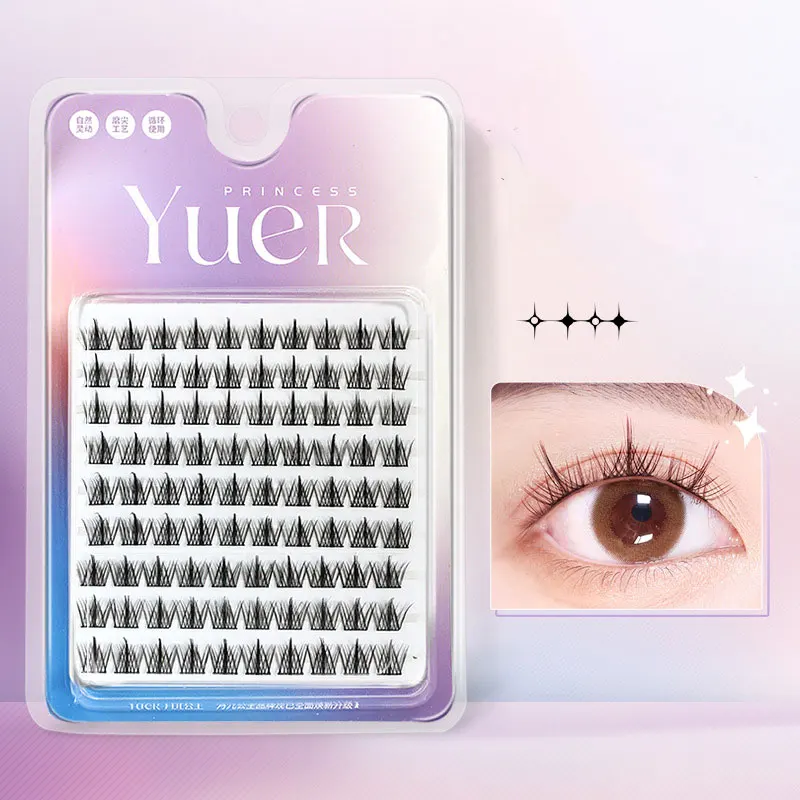 

DIY Extension Eyelash Natural 90 Volume Individual Lashes Black Clusters Professional Makeup Faux Mink Eyelashes