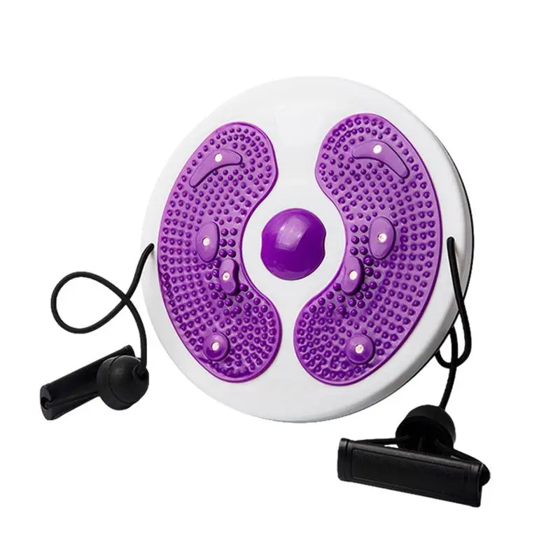 Ab Twisting Board Waist Disc Board Rotating Disc Magnet Abdominal Exercise Equipment Waist Trainer Massage Foot Sole Twist