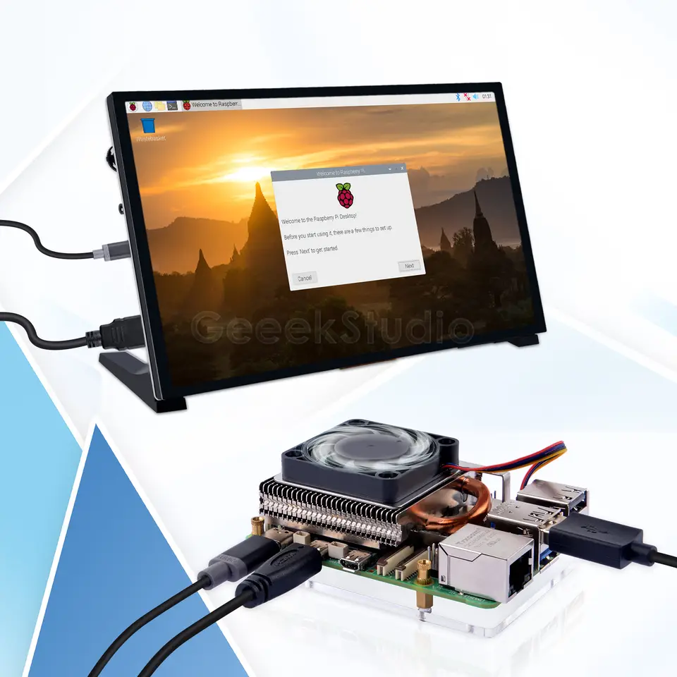 Ultra Thin ICE Tower Cooler for Raspberry Pi 5 CPU Fan image 6