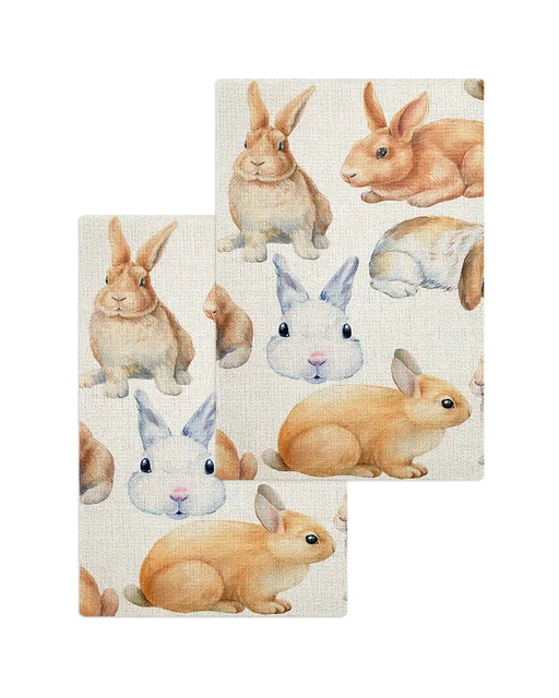 부활절 토끼 계란 차 수건: 축제 분위기와 실용성을 위한 완벽한 조화